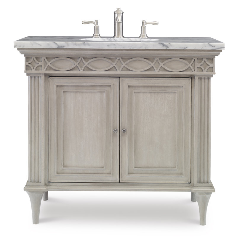 Ambella Home Collection Seville 40'' Single Bathroom Vanity with Vanity